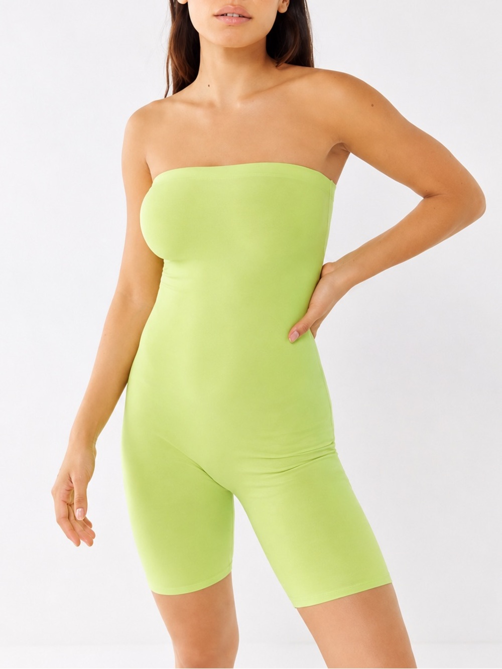 Neon Green Romper
